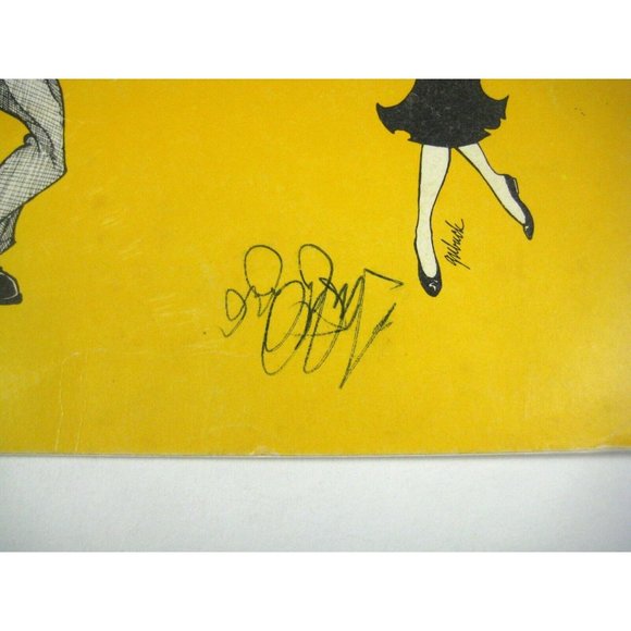 Grease Souvenir Program 1972 Signed Barry Bostwick Jamie Donnelly LOOSE PAGE - Picture 5 of 11